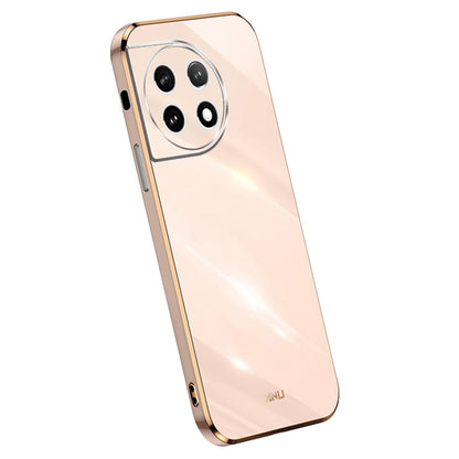 XINLI TPU Phone Case for OnePlus 11 5G , Full Lens Protection Electroplating Edge Phone Cover