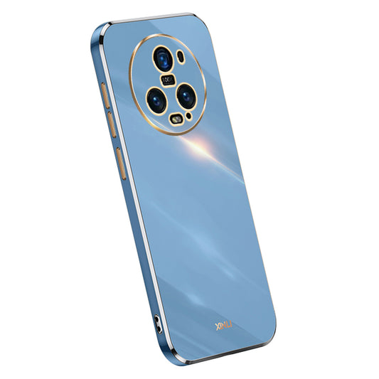XINLI For Honor Magic5 Pro Phone TPU Case Camera Lens Protection Electroplating Anti-drop Cover