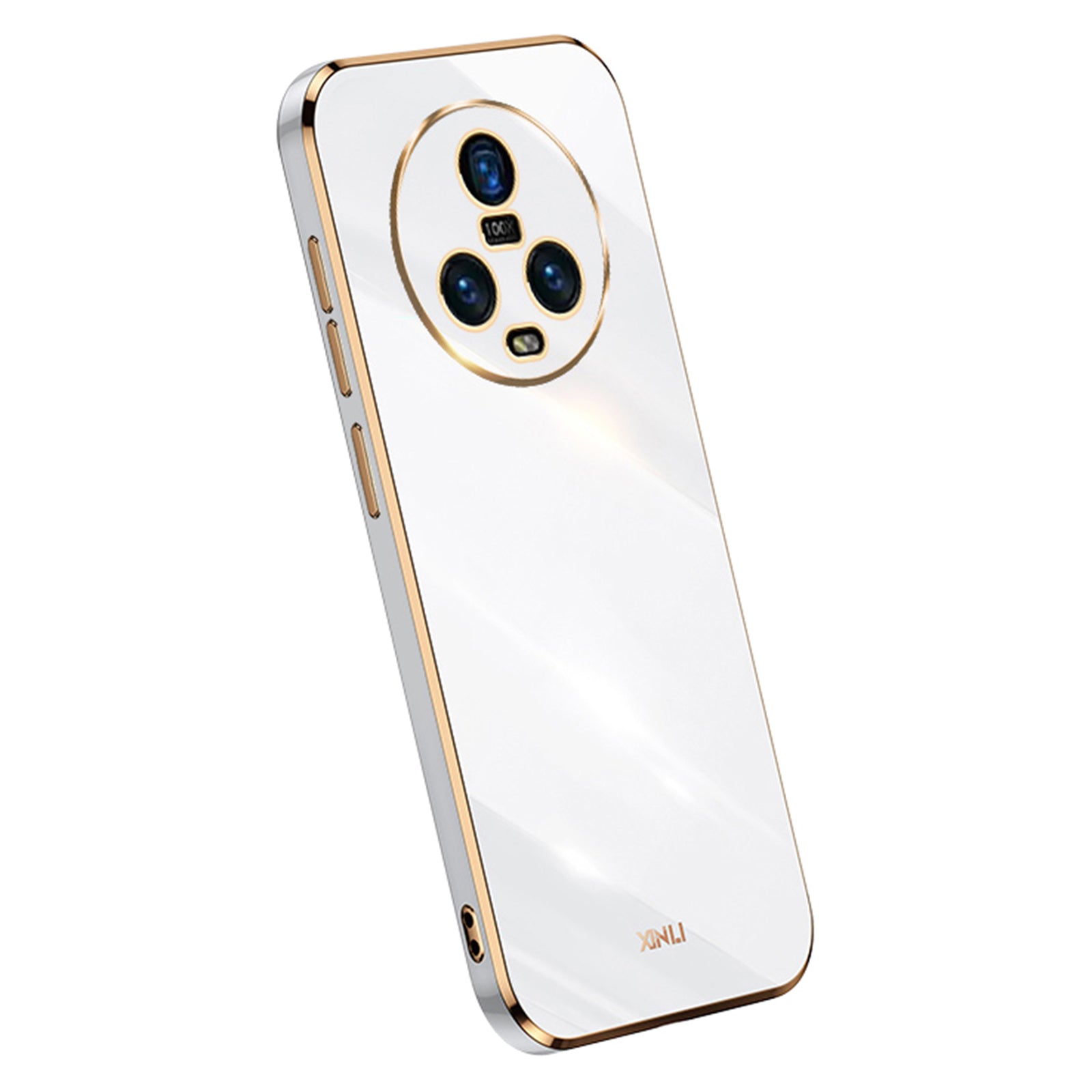 XINLI Electroplating Phone Case for Honor Magic5 , Phone TPU Cover with Camera Lens Protection