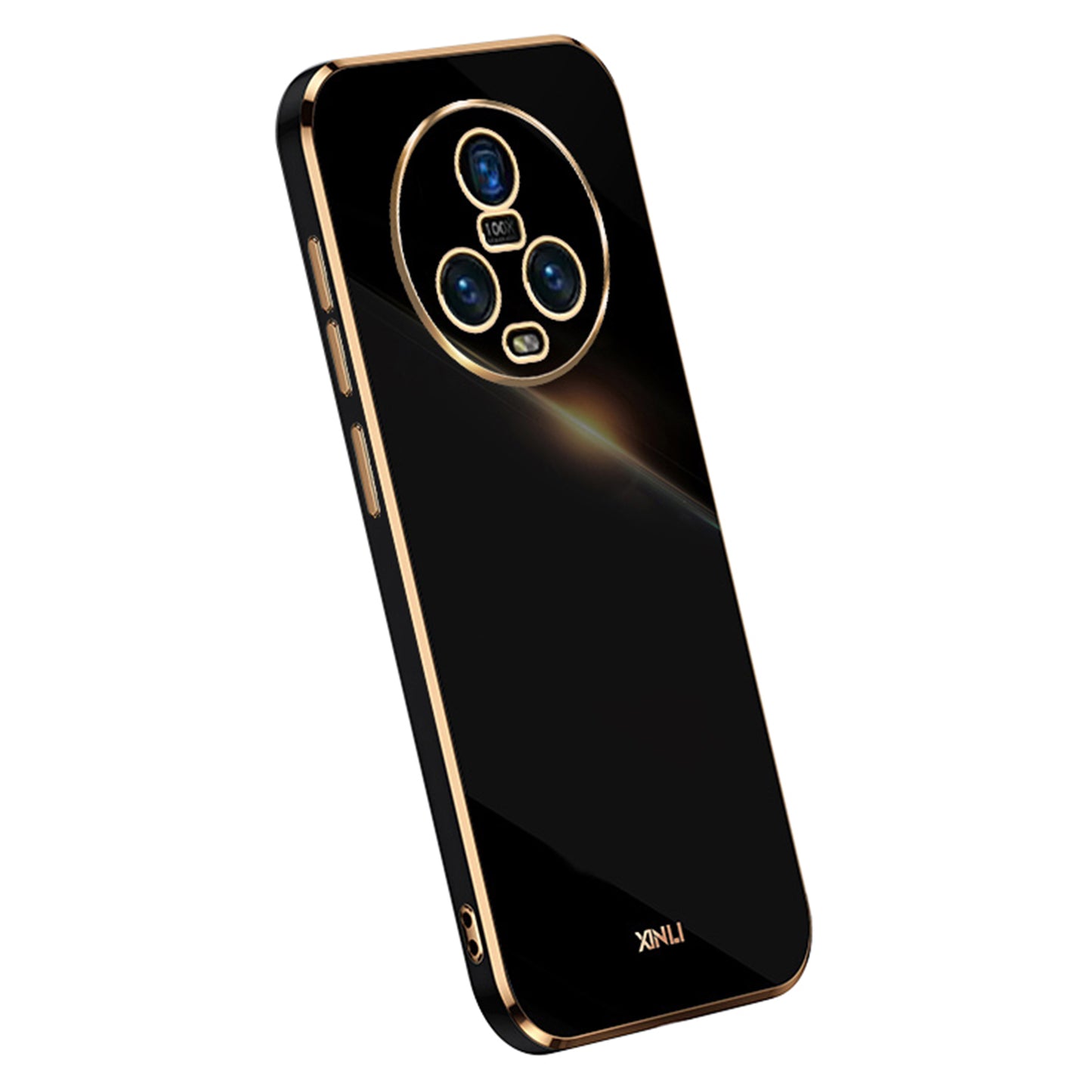 XINLI Electroplating Phone Case for Honor Magic5 , Phone TPU Cover with Camera Lens Protection
