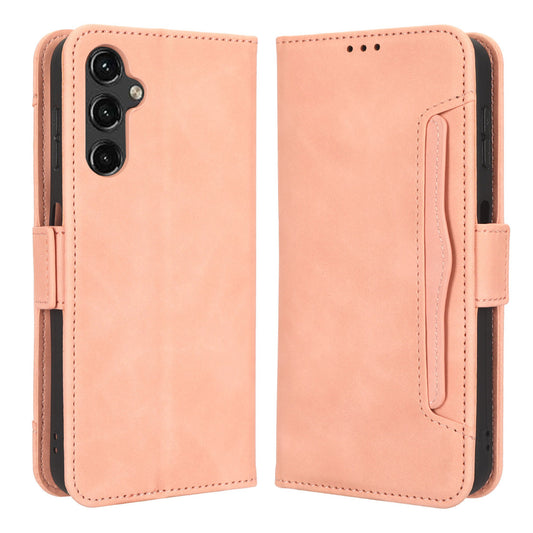 For Samsung Galaxy A24 4G Multiple Card Slots Phone Leather Case Wallet Stand Mobile Phone Cover