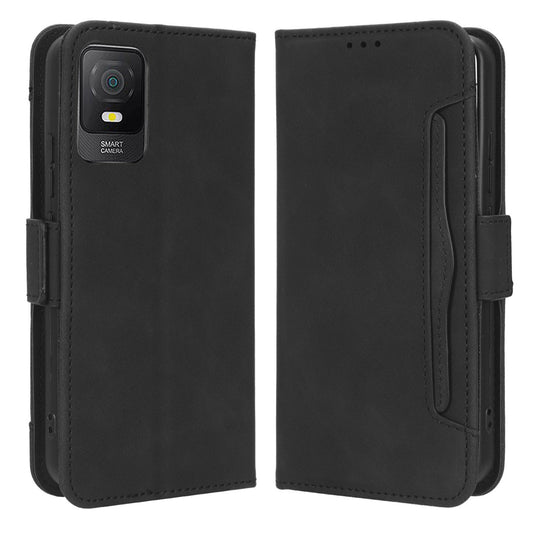 Multiple Card Slots Leather Phone Cover for TCL 403 , Wallet Stand Phone Case