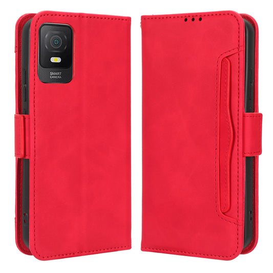Multiple Card Slots Leather Phone Cover for TCL 403 , Wallet Stand Phone Case