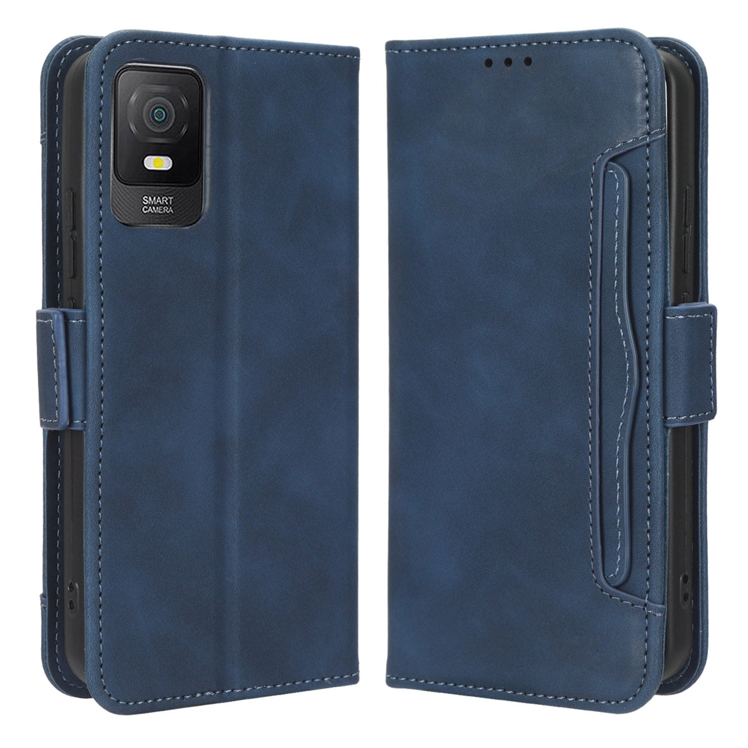 Multiple Card Slots Leather Phone Cover for TCL 403 , Wallet Stand Phone Case