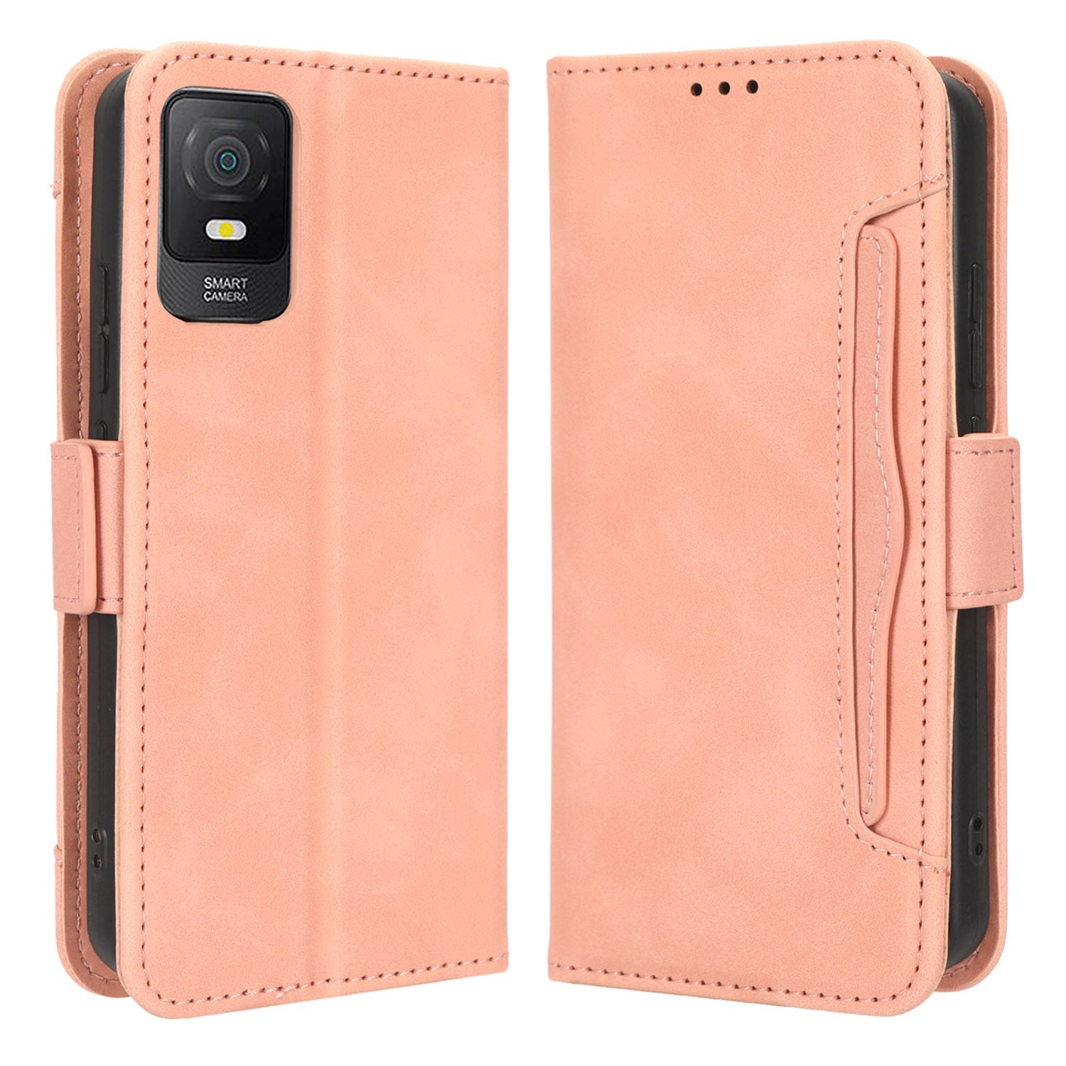 Multiple Card Slots Leather Phone Cover for TCL 403 , Wallet Stand Phone Case