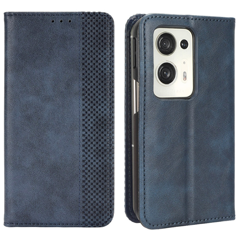 For Oppo Find N2 5G PU Leather Phone Case Full Protection Retro Phone Cover