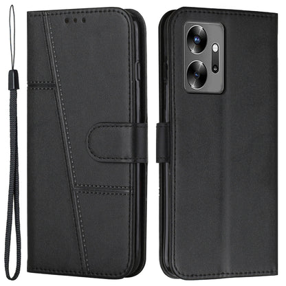 Phone Leather Case for Infinix Zero 20 4G , Full Protection Phone Cover with Wallet Stand