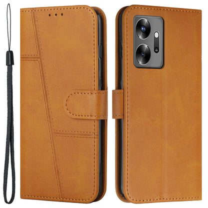 Phone Leather Case for Infinix Zero 20 4G , Full Protection Phone Cover with Wallet Stand