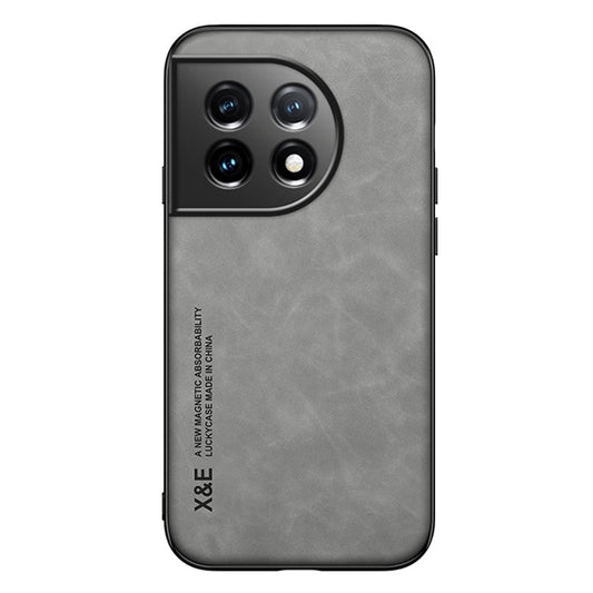 X&amp;E Skin-Touch Phone Case for OnePlus 11 5G Protective Cover PU Leather TPU PC Cover Slim Case