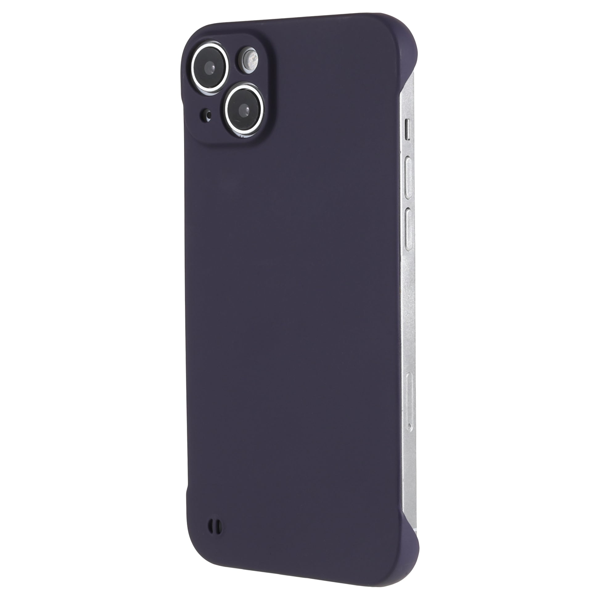 For iPhone 13 mini 5.4 inch Frameless Hard PC Phone Case Skin-touch Protective Cover
