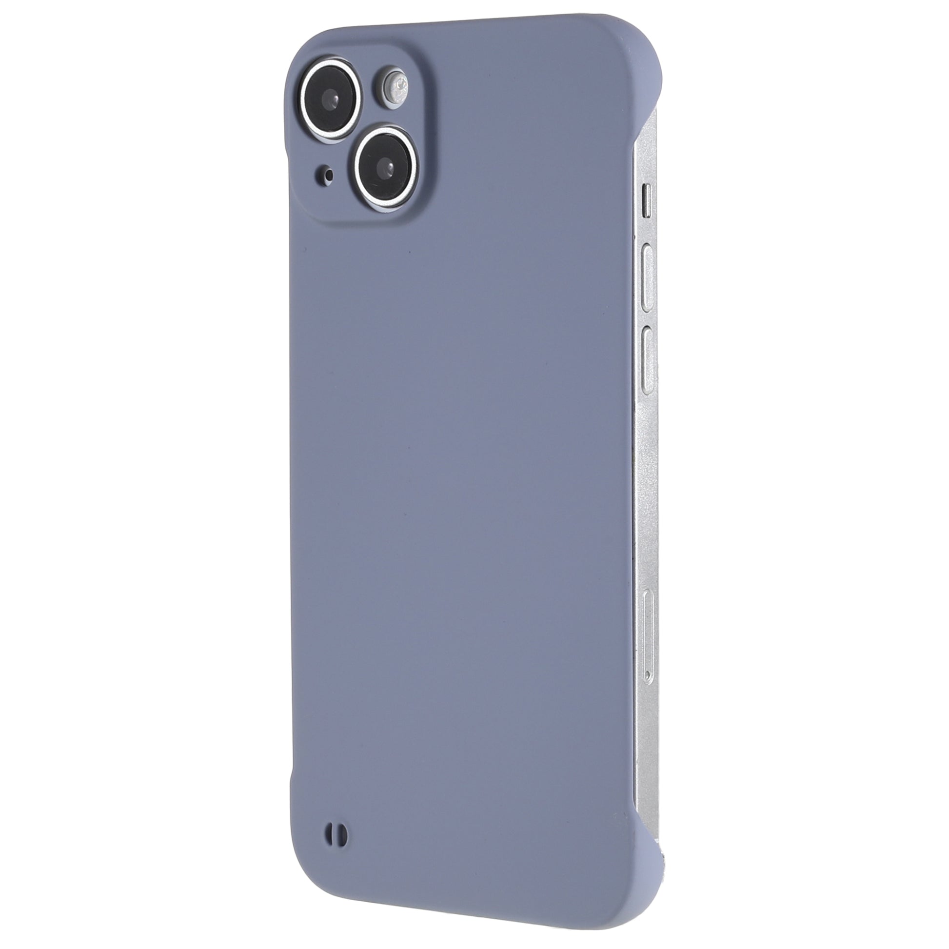 For iPhone 13 mini 5.4 inch Frameless Hard PC Phone Case Skin-touch Protective Cover