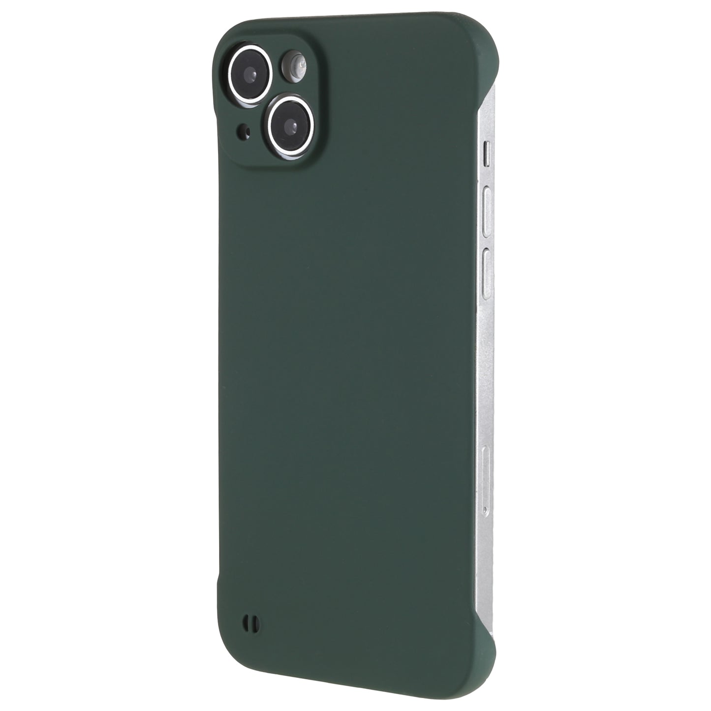 For iPhone 13 mini 5.4 inch Frameless Hard PC Phone Case Skin-touch Protective Cover