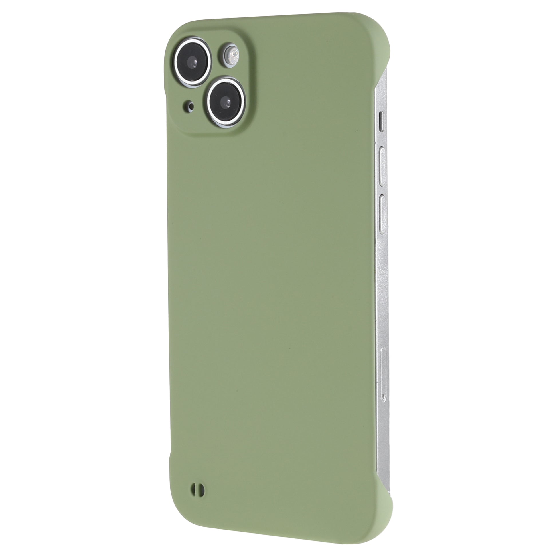 For iPhone 13 mini 5.4 inch Frameless Hard PC Phone Case Skin-touch Protective Cover