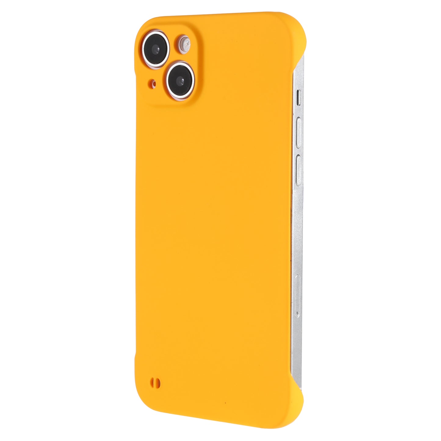 For iPhone 13 mini 5.4 inch Frameless Hard PC Phone Case Skin-touch Protective Cover