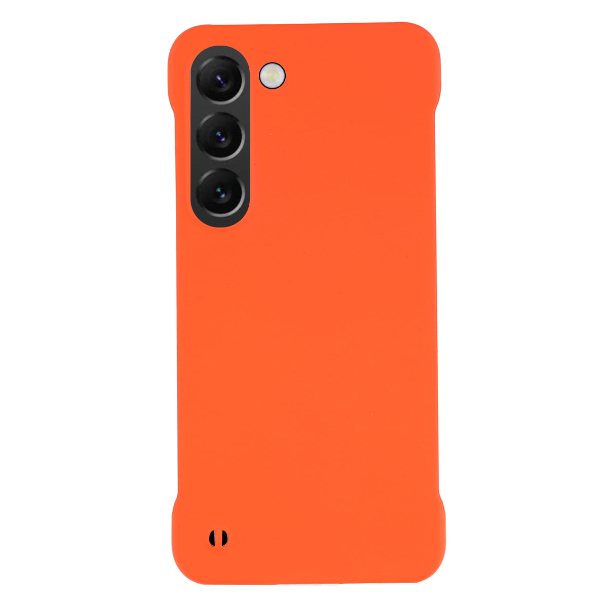 For Samsung Galaxy S22+ 5G Hard PC Frameless Case Anti-fall Skin-touch Protective Shell Phone Cover
