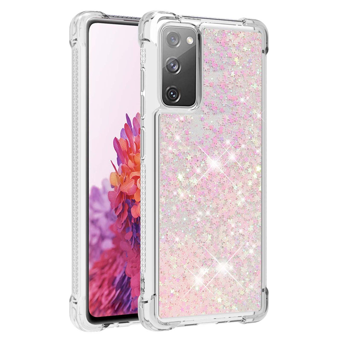 For Samsung Galaxy S20 FE 4G / FE 5G / S20 Lite / S20 FE 2022 TPU Case Quicksand YB Quicksand Series-1 Cell Phone Cover