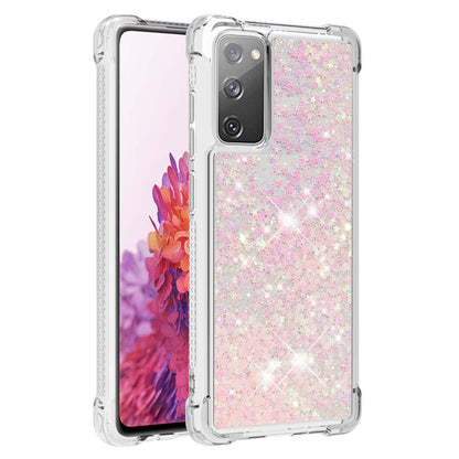 For Samsung Galaxy S20 FE 4G / FE 5G / S20 Lite / S20 FE 2022 TPU Case Quicksand YB Quicksand Series-1 Cell Phone Cover