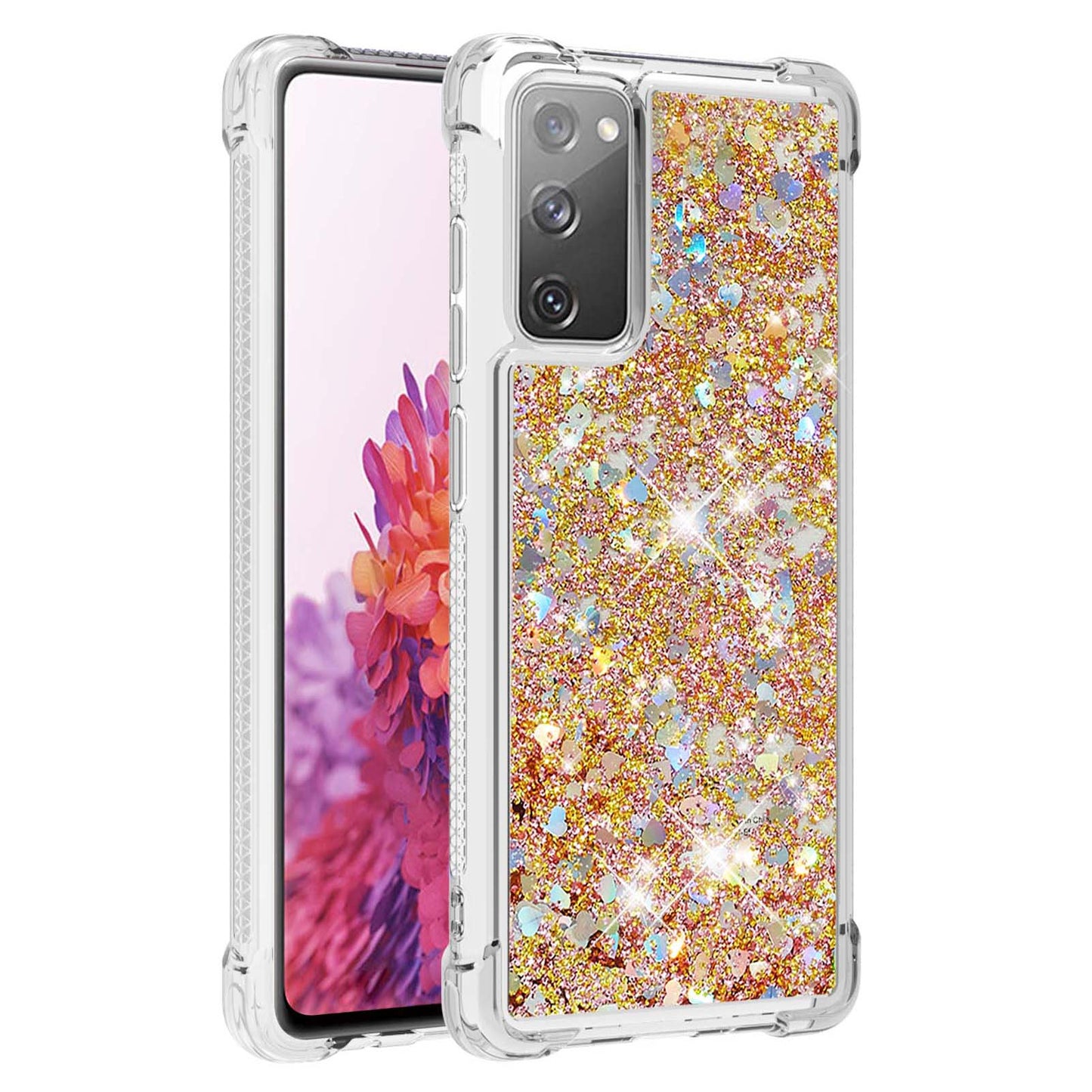 For Samsung Galaxy S20 FE 4G / FE 5G / S20 Lite / S20 FE 2022 TPU Case Quicksand YB Quicksand Series-1 Cell Phone Cover