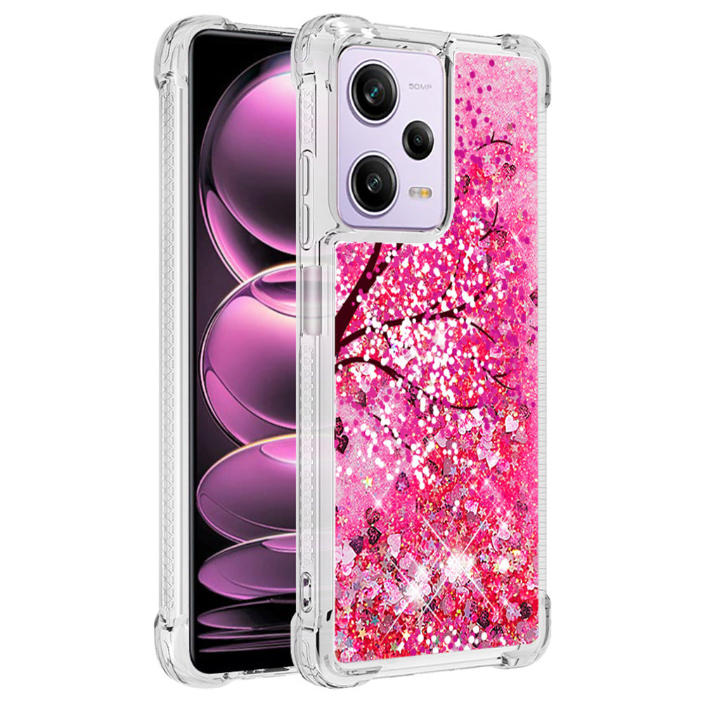 YB Quicksand Series-2 for Xiaomi Redmi Note 12 Pro 5G / Note 12 Pro Speed 5G / Poco X5 Pro 5G Soft TPU Cover Pattern Printing Phone Case