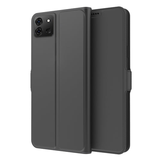 For Infinix Smart 7 4G Mobile Phone Case Stand Anti-Scratch Leather Phone Cover with Card Slot