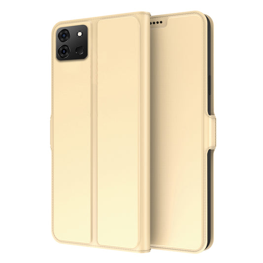 For Infinix Smart 7 4G Mobile Phone Case Stand Anti-Scratch Leather Phone Cover with Card Slot