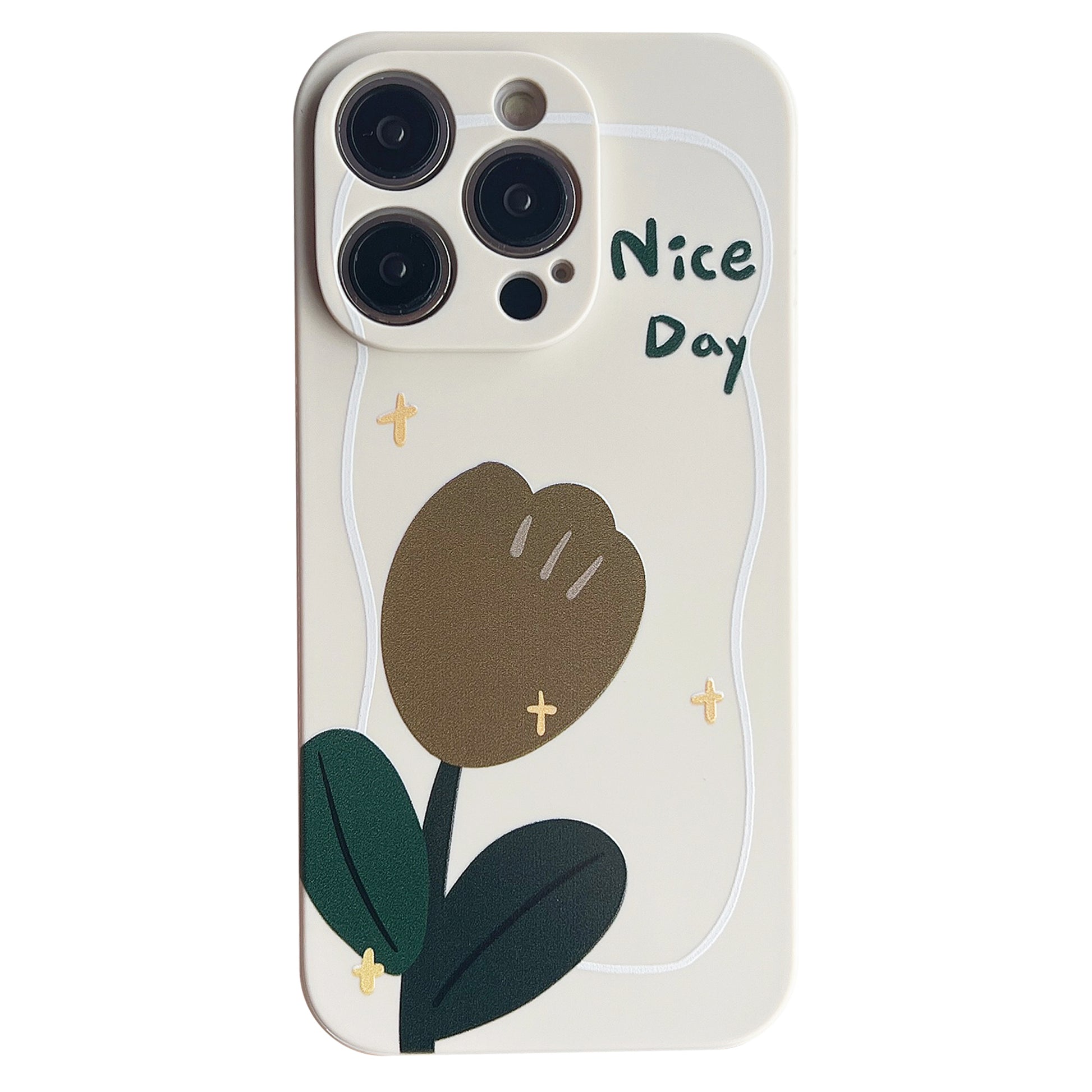 For iPhone 13 Pro 6.1 inch Stylish Pattern Phone Case Soft TPU Precise Cutout Anti-drop Cover