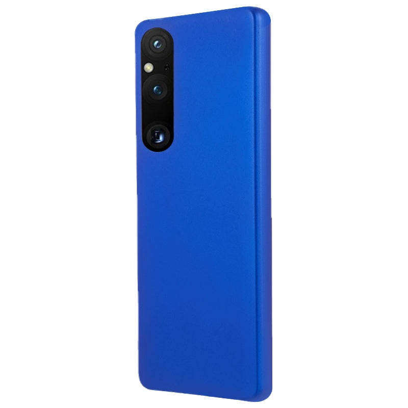 For Sony Xperia 1 V Shockproof Rubberized Plastic Hard Case Protective Cell Phone Cover