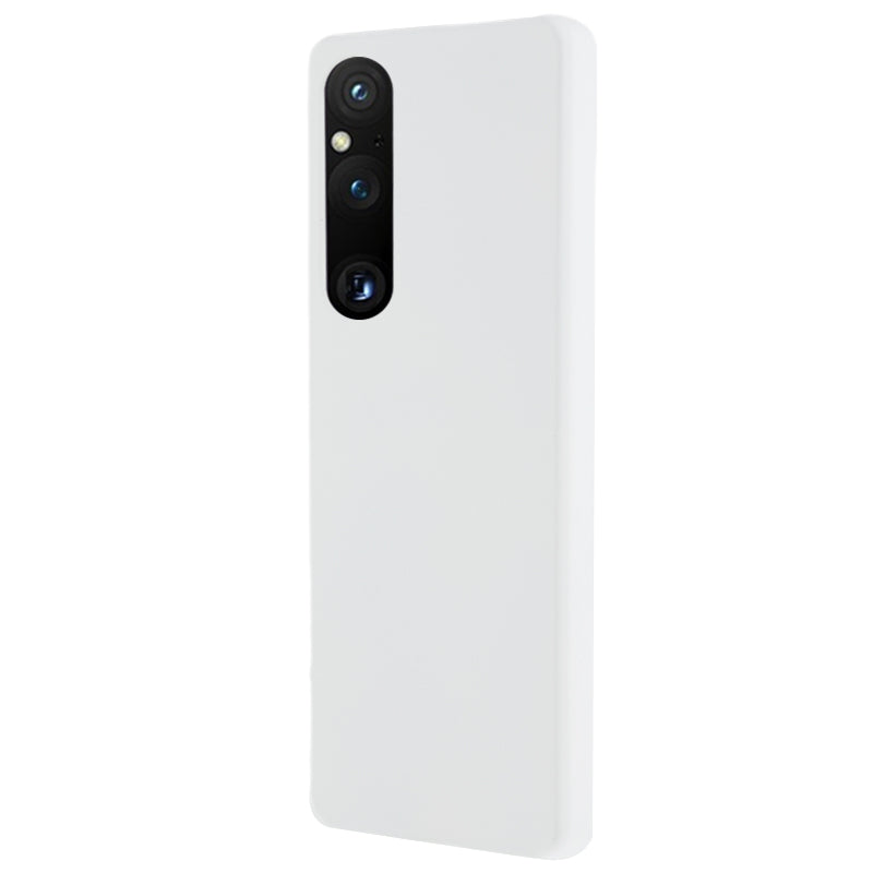 For Sony Xperia 1 V Shockproof Rubberized Plastic Hard Case Protective Cell Phone Cover