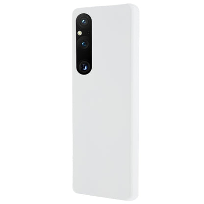 For Sony Xperia 1 V Shockproof Rubberized Plastic Hard Case Protective Cell Phone Cover