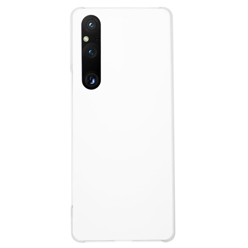 For Sony Xperia 1 V Shockproof Rubberized Plastic Hard Case Protective Cell Phone Cover