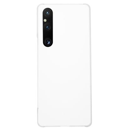 For Sony Xperia 1 V Shockproof Rubberized Plastic Hard Case Protective Cell Phone Cover
