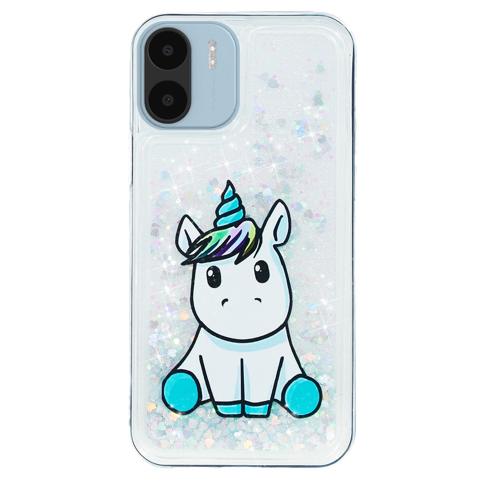 For Xiaomi Redmi A1 4G / A2 4G Embossment Pattern Quicksand Phone Case Anti-scratch TPU Phone Cover