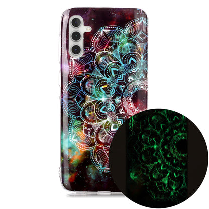 For Samsung Galaxy A24 5G Phone Case Luminous Patterned IMD TPU Back Case