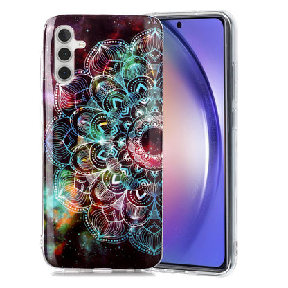 For Samsung Galaxy A24 5G Phone Case Luminous Patterned IMD TPU Back Case