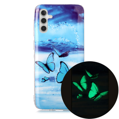 For Samsung Galaxy A24 5G Phone Case Luminous Patterned IMD TPU Back Case