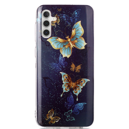 For Samsung Galaxy A24 5G Phone Case Luminous Patterned IMD TPU Back Case
