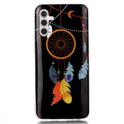 For Samsung Galaxy A24 5G Phone Case Luminous Patterned IMD TPU Back Case