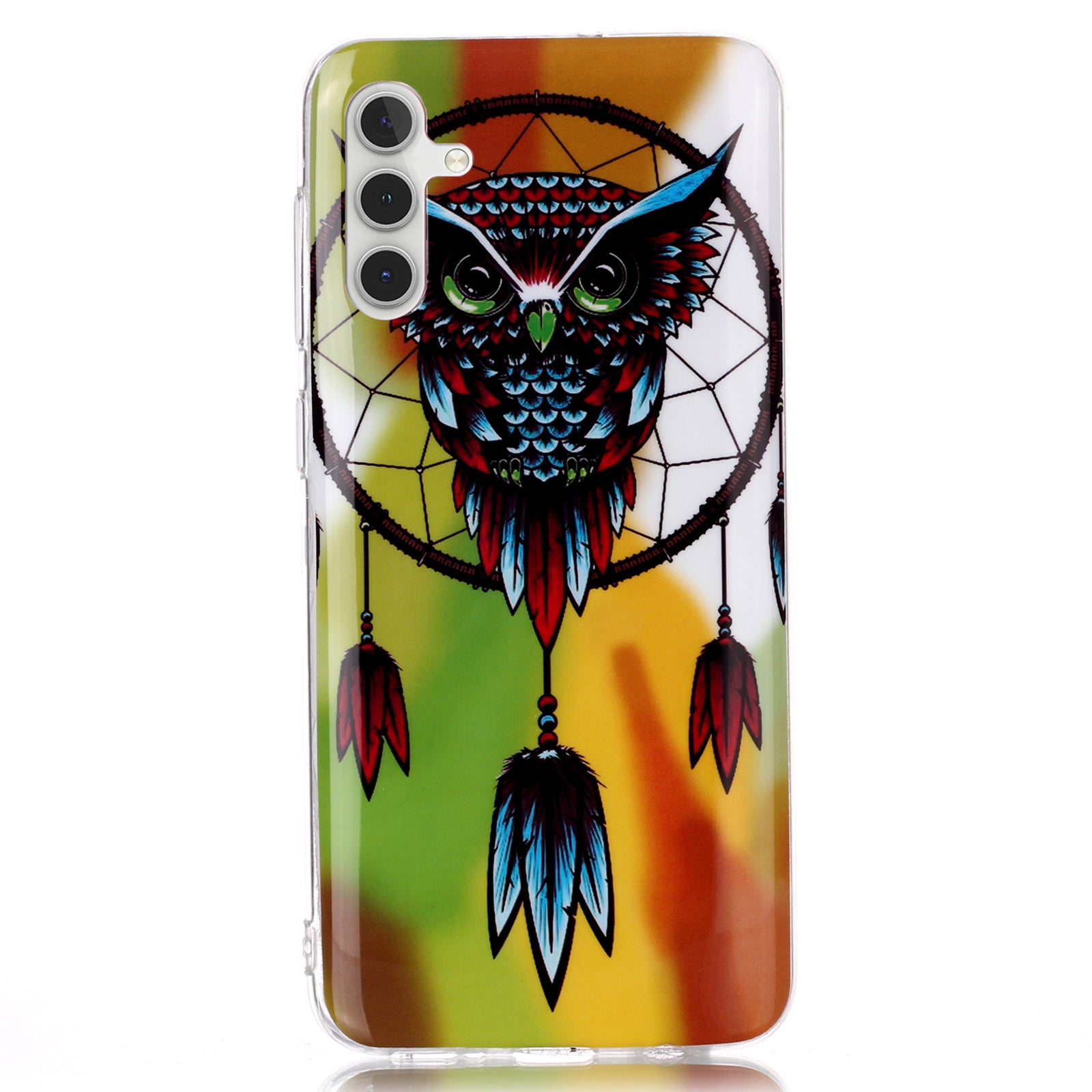 For Samsung Galaxy A24 5G Phone Case Luminous Patterned IMD TPU Back Case