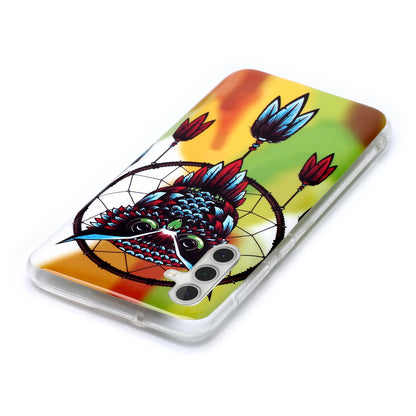 For Samsung Galaxy A24 5G Phone Case Luminous Patterned IMD TPU Back Case