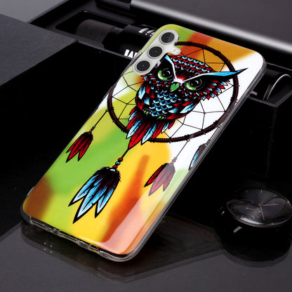 For Samsung Galaxy A24 5G Phone Case Luminous Patterned IMD TPU Back Case