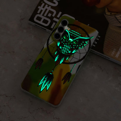 For Samsung Galaxy A24 5G Phone Case Luminous Patterned IMD TPU Back Case