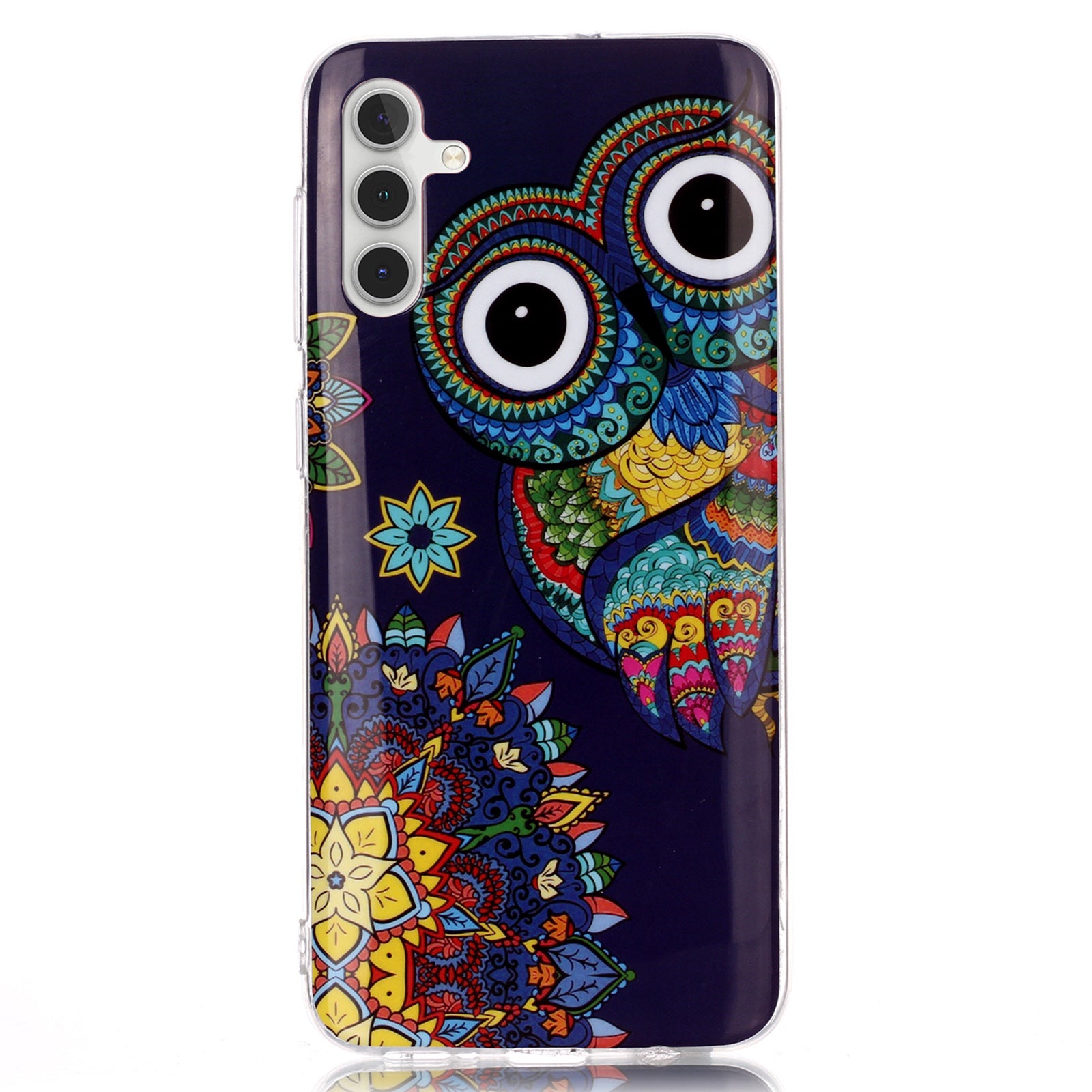 For Samsung Galaxy A24 5G Phone Case Luminous Patterned IMD TPU Back Case