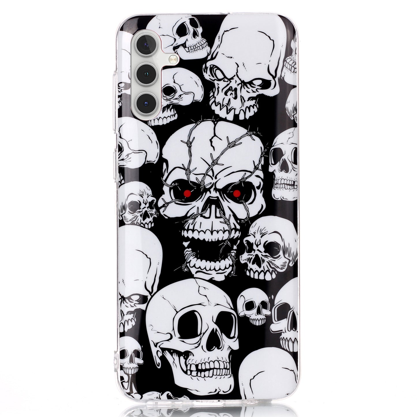 For Samsung Galaxy A24 5G Phone Case Luminous Patterned IMD TPU Back Case