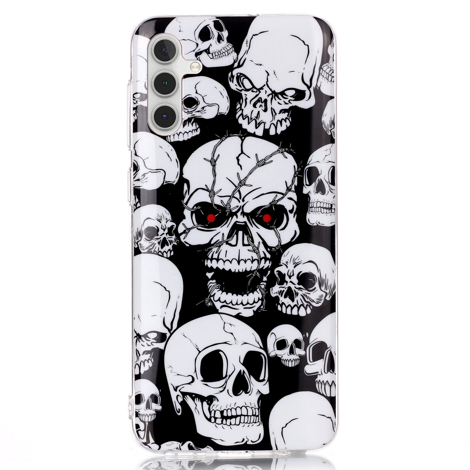 For Samsung Galaxy A24 5G Phone Case Luminous Patterned IMD TPU Back Case