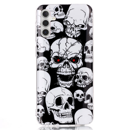 For Samsung Galaxy A24 5G Phone Case Luminous Patterned IMD TPU Back Case