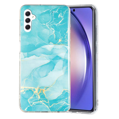 For Samsung Galaxy A54 5G Marble Pattern Phone TPU Case Anti-scratch IMD Phone Cover