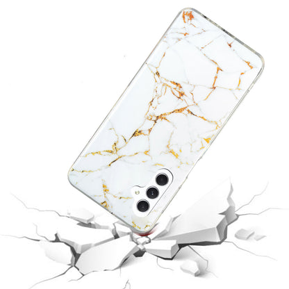 For Samsung Galaxy A54 5G Marble Pattern Phone TPU Case Anti-scratch IMD Phone Cover