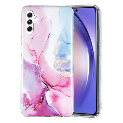 For Samsung Galaxy A54 5G Marble Pattern Phone TPU Case Anti-scratch IMD Phone Cover