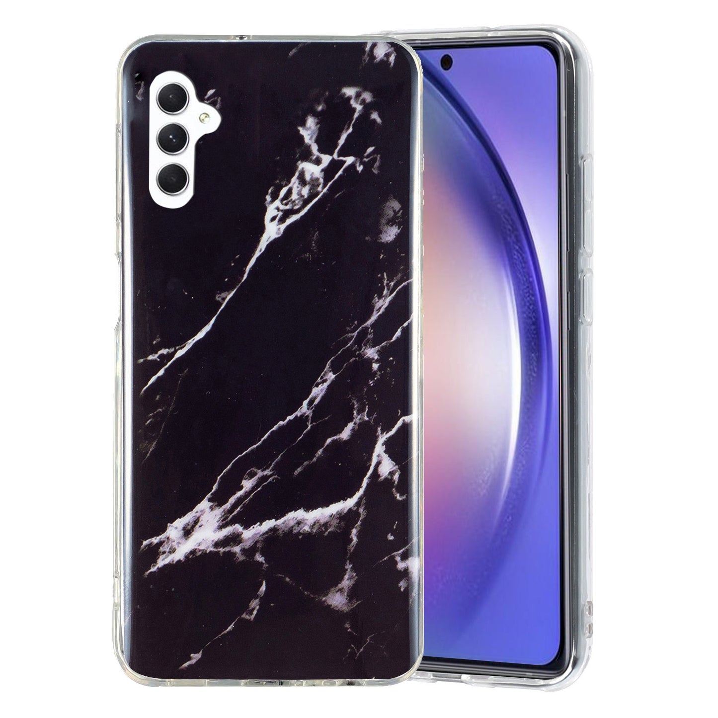 For Samsung Galaxy A54 5G Marble Pattern Phone TPU Case Anti-scratch IMD Phone Cover