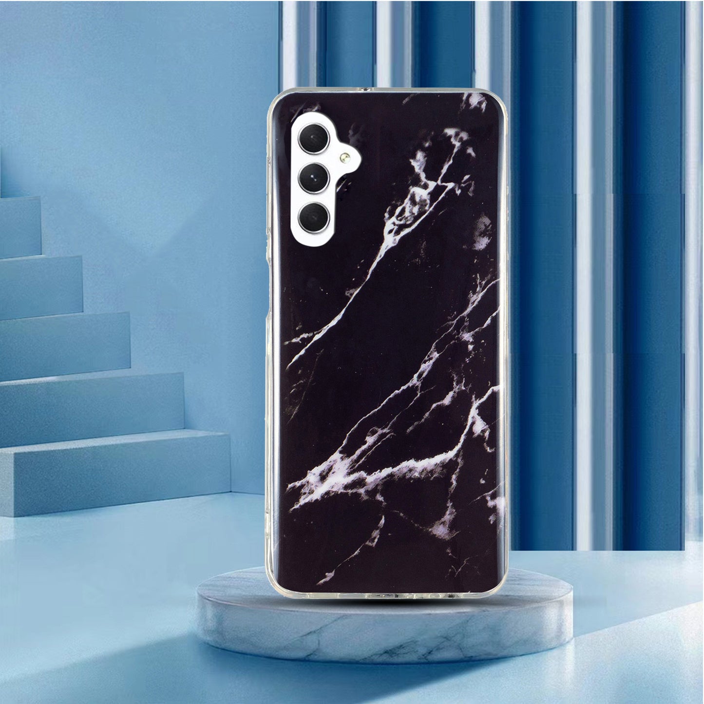 For Samsung Galaxy A54 5G Marble Pattern Phone TPU Case Anti-scratch IMD Phone Cover